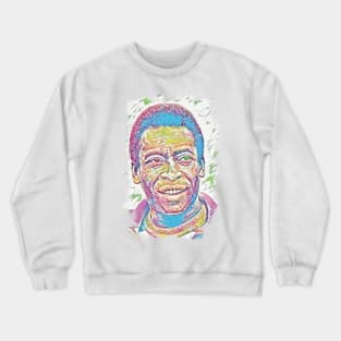 PELE - The Legend - Abstract Portrait Crewneck Sweatshirt